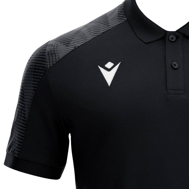 Holland Sports FC - ROCK POLO BLK/DGRY