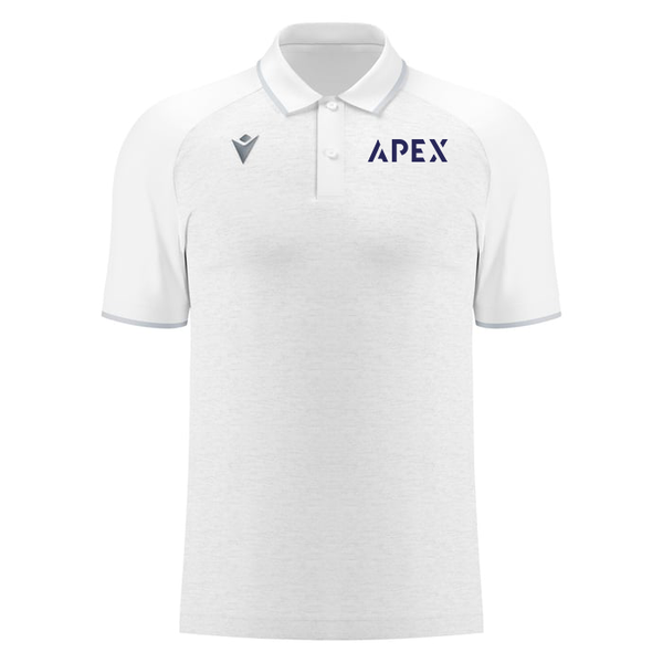 APEX - AULOS POLO WHT/SLV