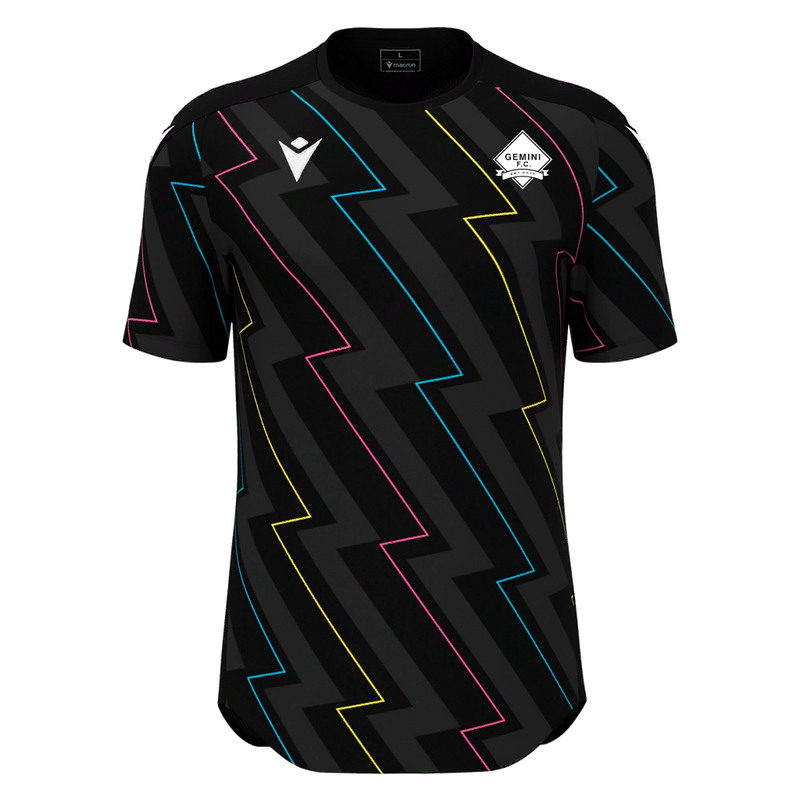 Gemini FC - WISP SHIRT SS BLK/THNDR (U14)