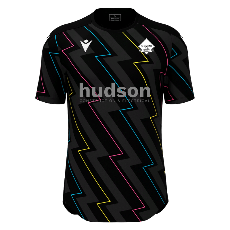 Gemini FC - WISP SHIRT SS BLK/THNDR (U15 Colts)