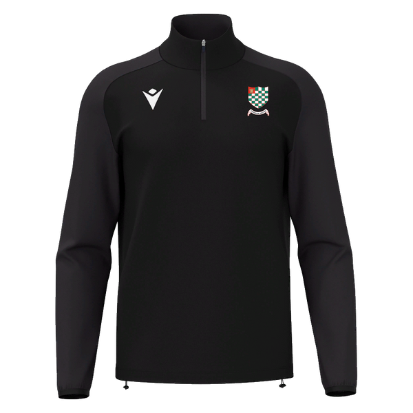 Chesham United FC - ISEN 1/4 ZIP TOP BLK/BLK