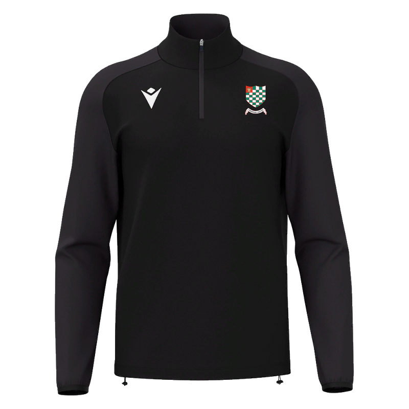 Chesham United FC - ISEN 1/4 ZIP TOP BLK/BLK