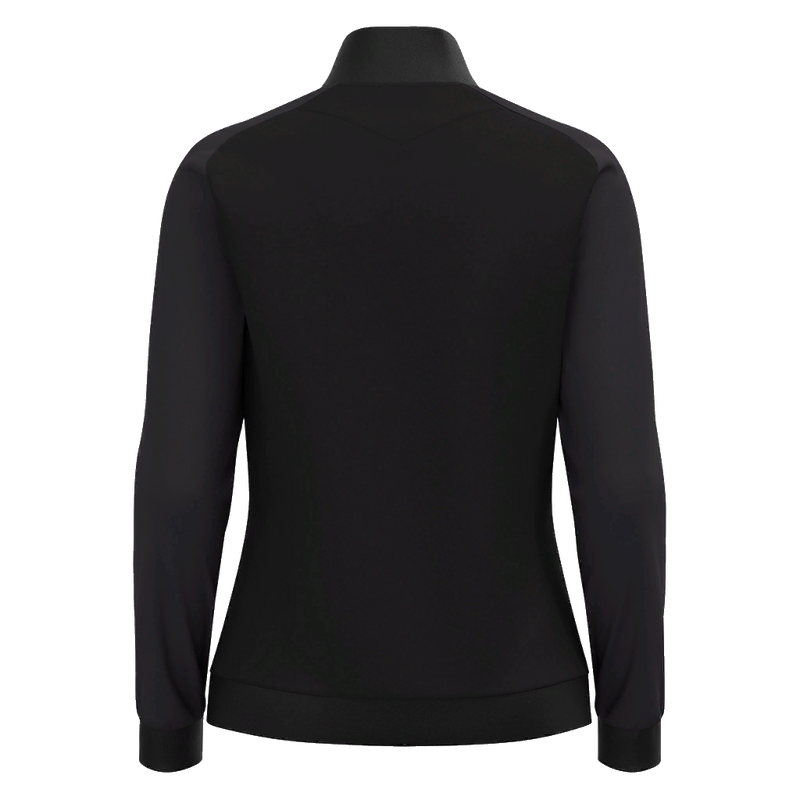 Beeston Albions FC - RAMA WMN FULL ZIP TOP BLK/DGRY