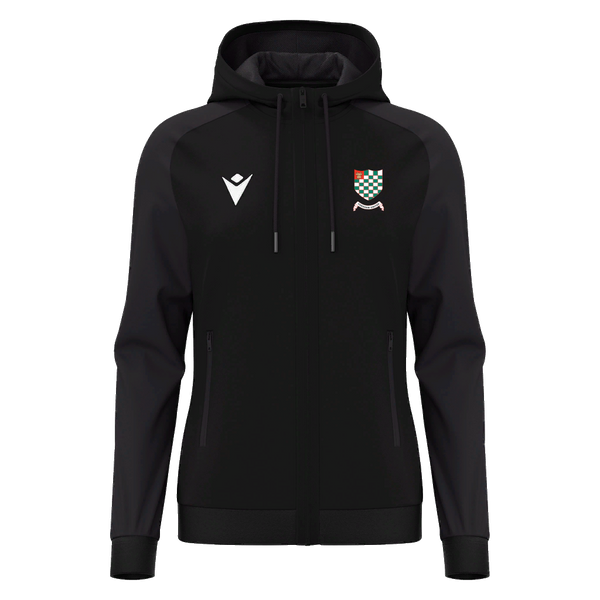 Chesham United FC - ATLAS WMN FULL ZIP HOODY BLK/DGRY