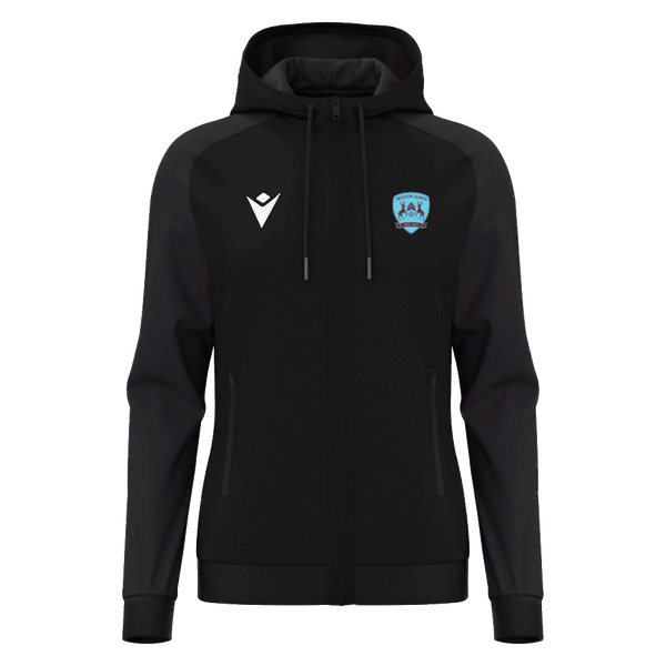 Beeston Albions FC - ATLAS WMN FULL ZIP HOODY BLK/DGRY