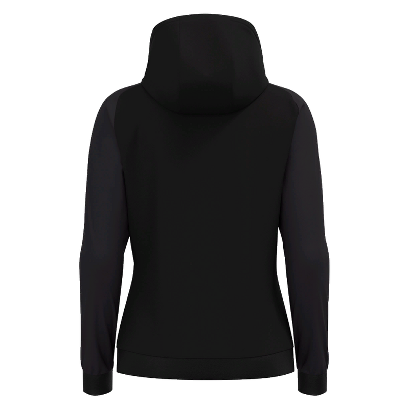 TMT Sports Coaching - ATLAS WMN FULL ZIP HOODY BLK/DGRY