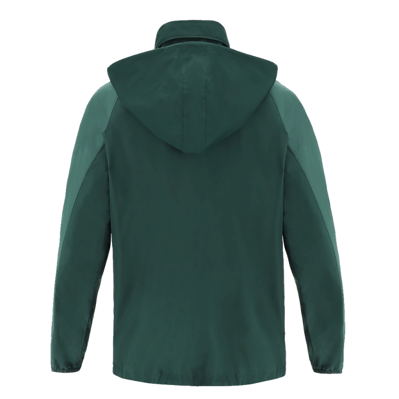 Crawley Eagles CC - ELBRUS FULL LENGTH ZIP RAINJACKET BGRN/LBGRN