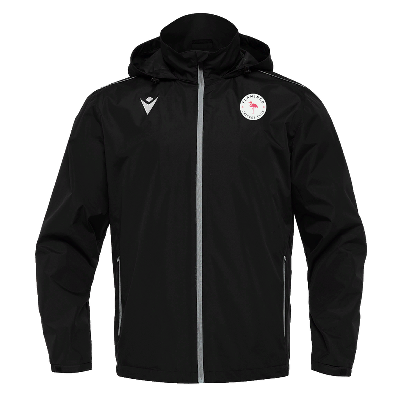 Flamingo Cricket Club - VOSTOK SHOWERJACKET BLK