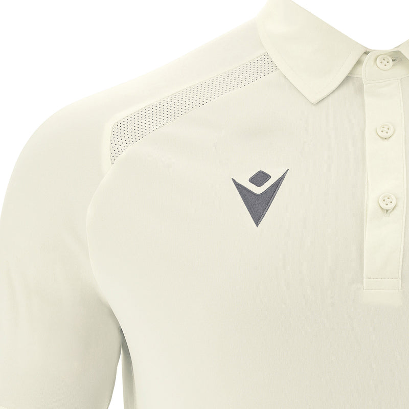 Ashford CC  - Hutton S/S - White Playing Shirt