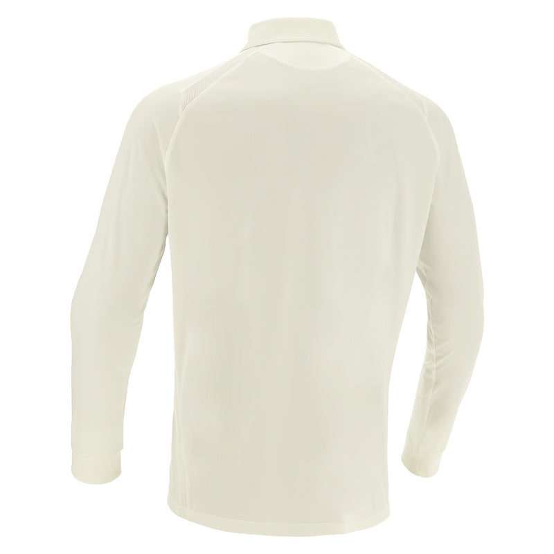 Ashford CC  - Hutton L/S - White Playing Shirt