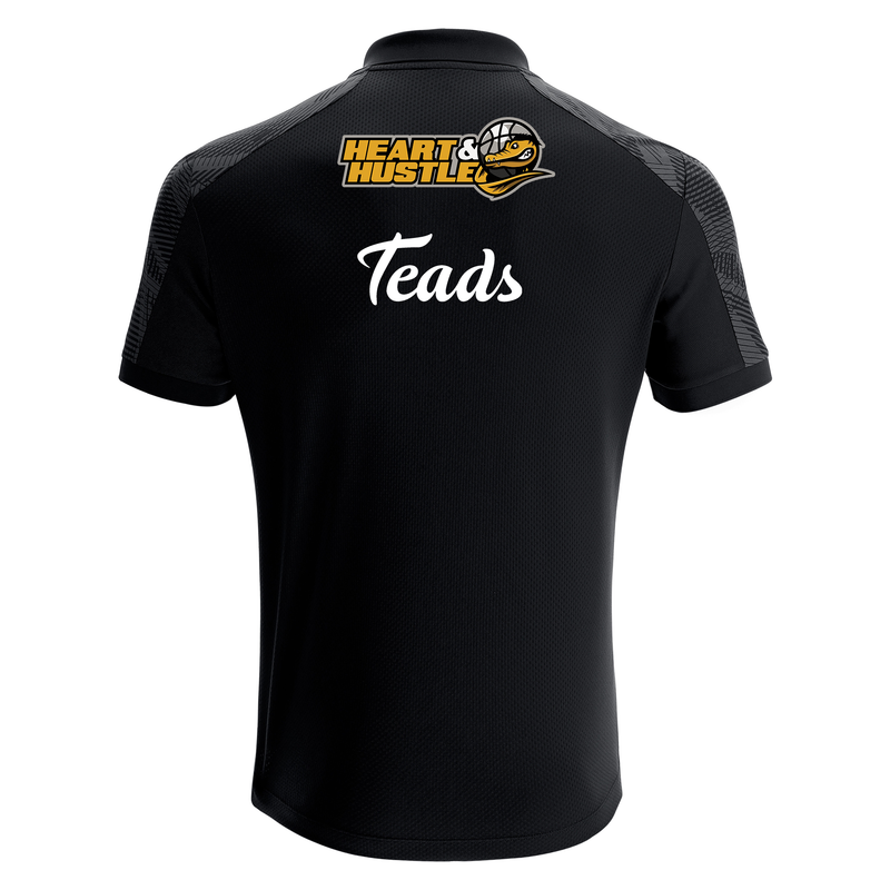 Chiswick Gators Basketball Club - ROCK POLO BLK/DGRY