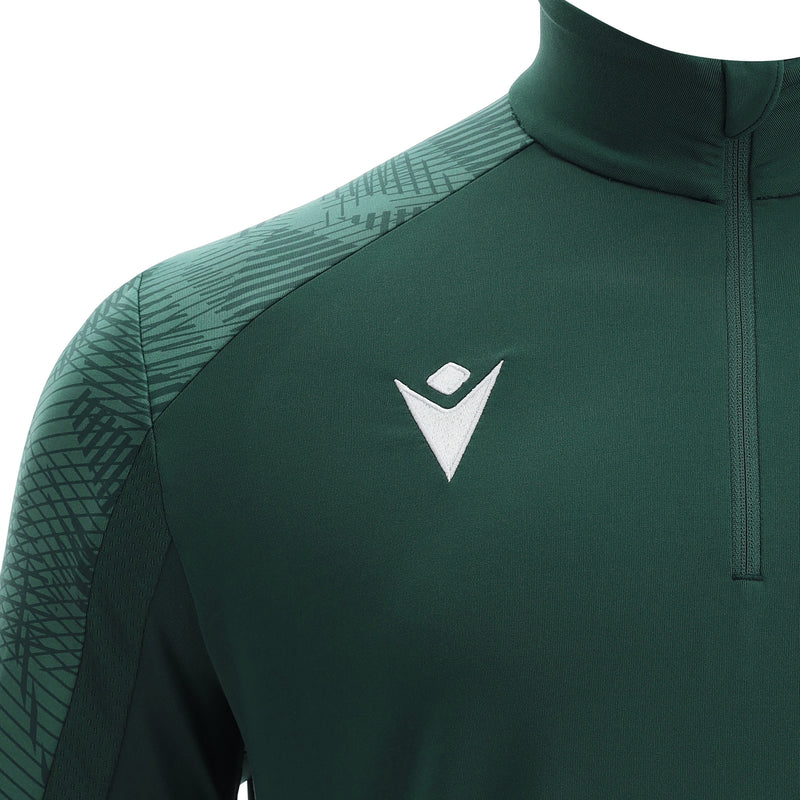 Milton Bryan CC - NARYN 1/4 ZIP TOP BGRN/LBGRN
