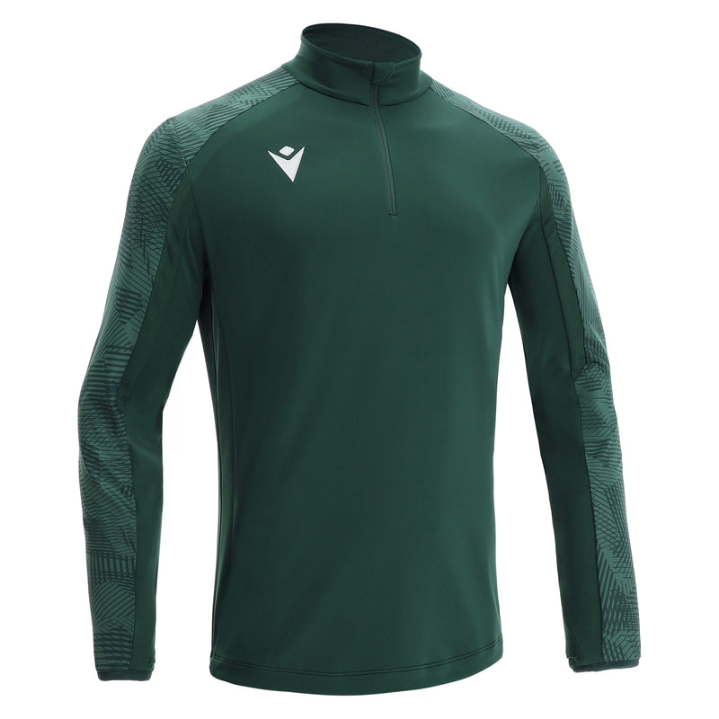 Milton Bryan CC - NARYN 1/4 ZIP TOP BGRN/LBGRN