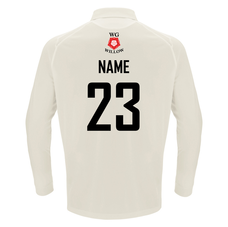 Milton Bryan CC - HUTTON SHIRT OFF WHT LS