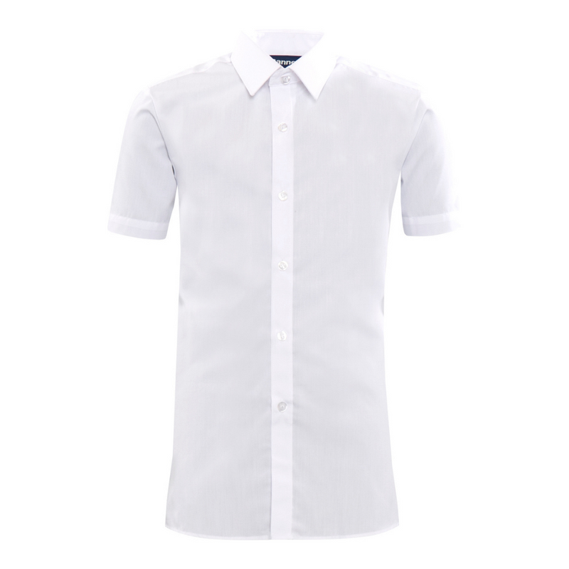 Plain White Shirt S/S